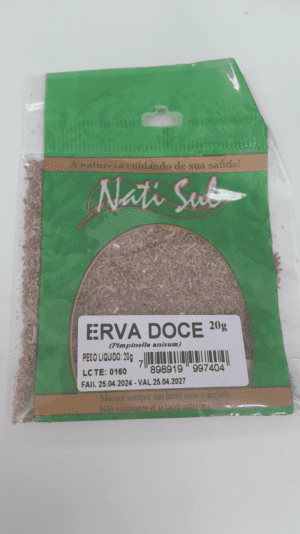 CHÁ ERVA DOCE 20 G GRANEL
