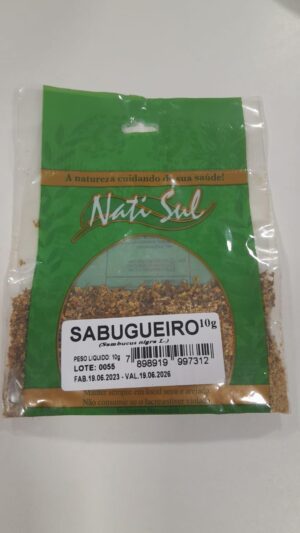 CHÁ SABUGUEIRO 10G GRANEL