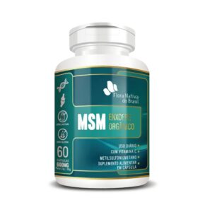 MSM ENXOFRE ORGÂNICO 600 MG 60 CAPS FLORA NATIVA