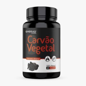 CARVÃO VEGETAL ATIVADO 500 MG 60 CPS EMBRAS FLORA