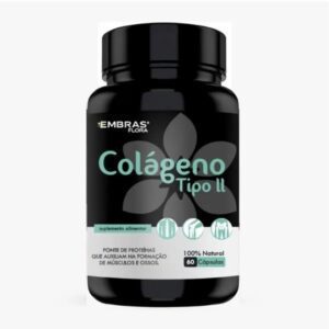 COLAGENO TIPO II 500 MG 60 CPS EMBRAS FLORA