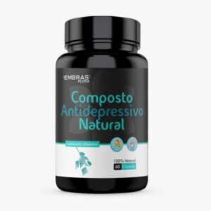 COMPOSTO ANTIDEPRESSIVO NATURAL 500 MG 60 CPS EMBRAS FLORA