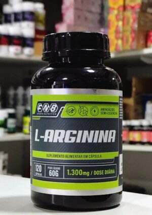 L-ARGININA 1.300 MG 120 CPS FLORA NATIVA BRASIL
