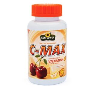 C MAX VITAMINA C 100 CÁPSULAS SUNFLOWER