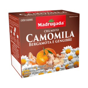 CHÁ MADRUGADA CAMOMILA BERGAMOTA E GENGIBRE 10 G