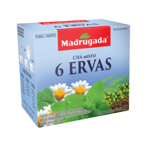 CHÁ MADRUGADA 6 ERVAS CAMOMILA ERVA-DOCE 15 G