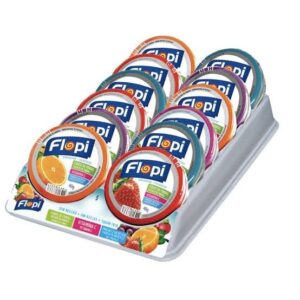 BALAS SEM AÇUCAR FLOPI 40g/ 12 UNIDADES. (DISPLAY)