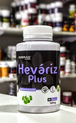 HEVÁRIZ PLUS 500 MG 60 CPS EMBRAS FLORA