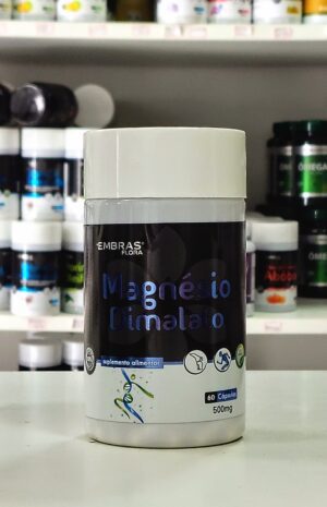 MAGNÉSIO DIMALATO 500 MG 60 CPS EMBRAS FLORA
