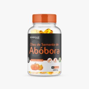 OLEO DE SEMENTE DE ABÓBORA 1000 MG 60 CPS EMBRAS FLORA