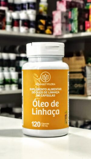 OLEO DE LINHAÇA 750 MG 120 CPS BYO MULTYFLORA