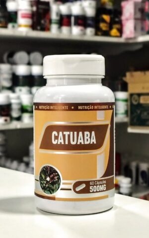 CATUABA 500 MG 60 CPS RN SUPLEMENTOS NATURAIS