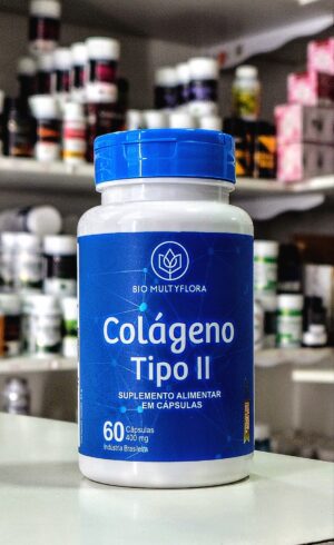 COLÁGENO TIPOII 500 MG 60 CPS BYO MULTYFLORA