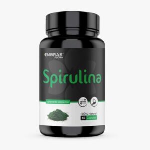 SPIRULINA 500 MG 60 CPS EMBRAS FLORA