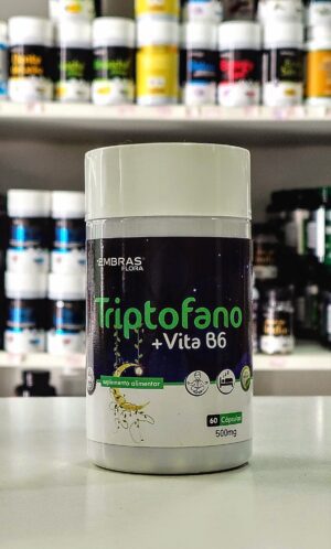 TRIPTOFANO +VITA B6 500 MG 60 CPS EMBRAS FLORA