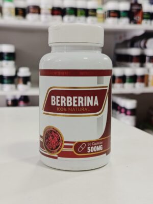 BERBERINA 500MG 60CPS SUPLEMENTOS NATURAIS