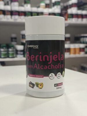 BERINJELA COM ALCACHOFRA500 MG 60 CPS EMBRASFLORA