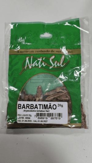 CHÁ BARBATIMÃO 20 G GRANEL