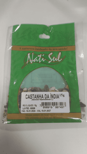 CHÁ CASTANHA DA ÍNDIA 15G GRANEL