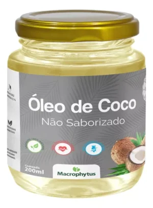 OLEO DE COCO NÃO SABORIZADO 200 ML