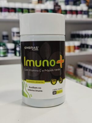 IMUNO + VITAMINA C e PRÓPOLIS VERDE – 60 CPS EMBRAS FLORA