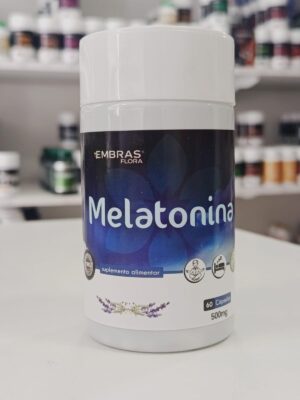 MELATONINA 500MG 60CPS EMBRAS FLORA
