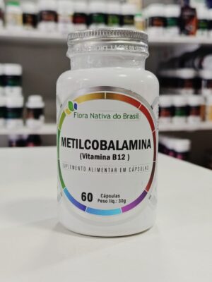METILCOBALAMINA (VITAMINA B12) 60CPS FLORA NATIVA DO BRASIL