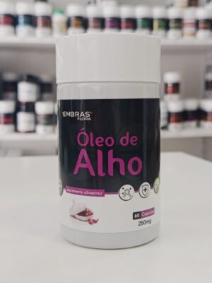 ÓLEO DE ALHO 250 MG 60 CPS EMBRAS FLORA