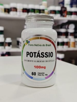 POTÁSSIO 100MG 60CPS FLORA NATIVA DO BRASIL