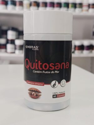 QUITOSANA 500MG 60CPS EMBRAS FLORA