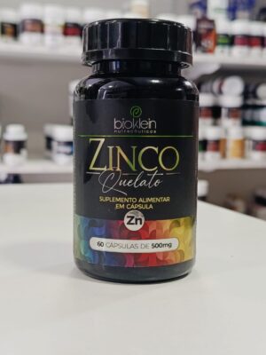 ZINCO QUELATO 500MG 60CPS BIOKLEIN
