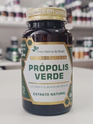 PRÓPOLIS VERDE 500 MG 60 CPS