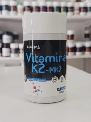 VITAMINA K2-MK7 500 MG 60 CPS EMBRAS FLORA