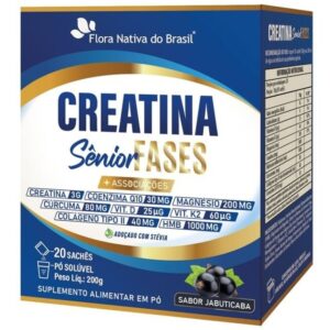 CREATINA SENIOR FASES 20 SACHES 200 G TANGERINA