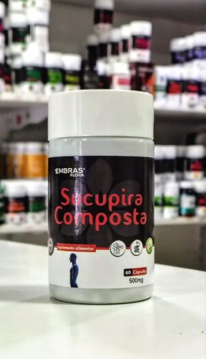 SUCUPIRA COMPOSTA 500MG 60 CPS EMBRAS FLORA