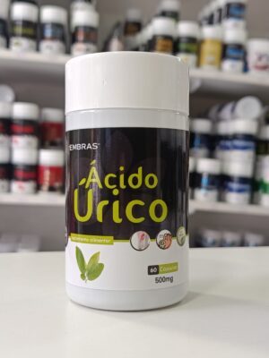 ÁCIDO ÚRICO 500MG 60CPS EMBRAS FLORA