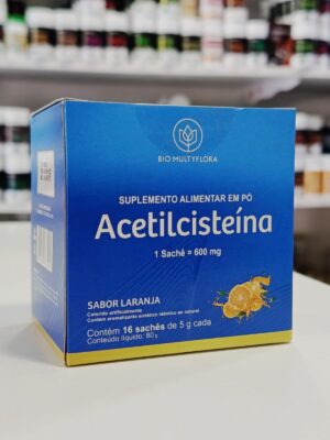 ACETILCISTEÍNA 600MG SACHÊ 16UN BIO MULTYFLORA