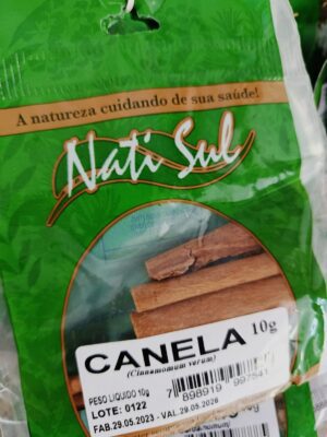 CHÁ CANELA EM PAU 10G GRANEL
