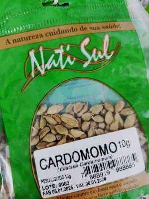 CHÁ CARDAMOMO 10G GRANEL