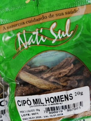 CHÁ CIPÓ MIL HOMENS 20G GRANEL