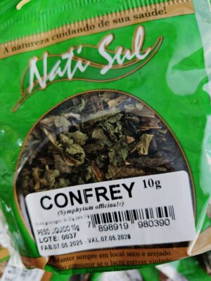 CHÁ CONFREY 10G GRANEL