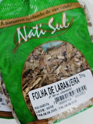 CHÁ FOLHA DE LARANJEIRA 20G GRANEL