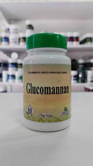 GLUCOMANNAN 500MG 60CPS TOP VIDA