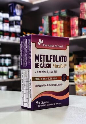 METILFOLATO DE CÁLCIO (MAXFOL) 30CPS FLORA NATIVA DO BRASIL