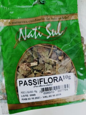 CHÁ PASSIFLORA 10G GRANEL