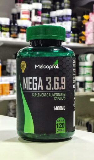 ÔMEGA 3, 6 E 9 1400MG 120CPS MELCOPROL