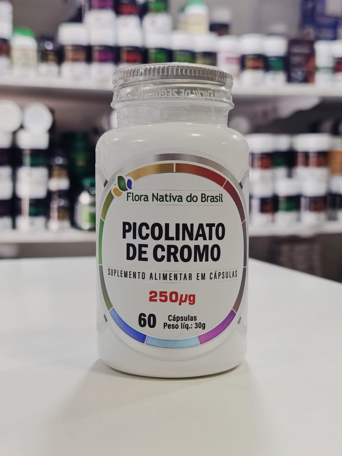PICOLINATO DE CROMO 60CPS FLORA NATIVA DO BRASIL