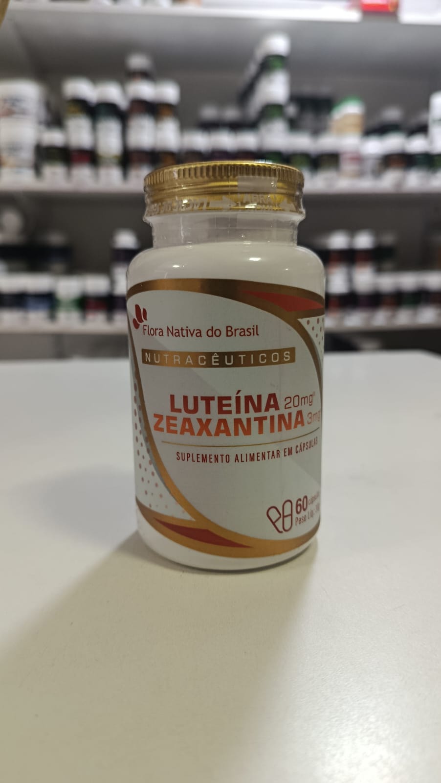 LUTEÍNA + ZEAXANTINA 60CPS FLORA NATIVA DO BRASIL