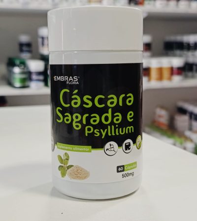 CASCARA SAGRADA COM PSYLLIUM