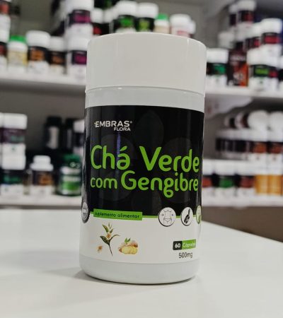 CHÁ VERDE COM GENGIBRE